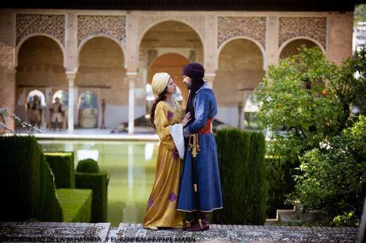 Rodaje de la serie Isabel en la Alhambra