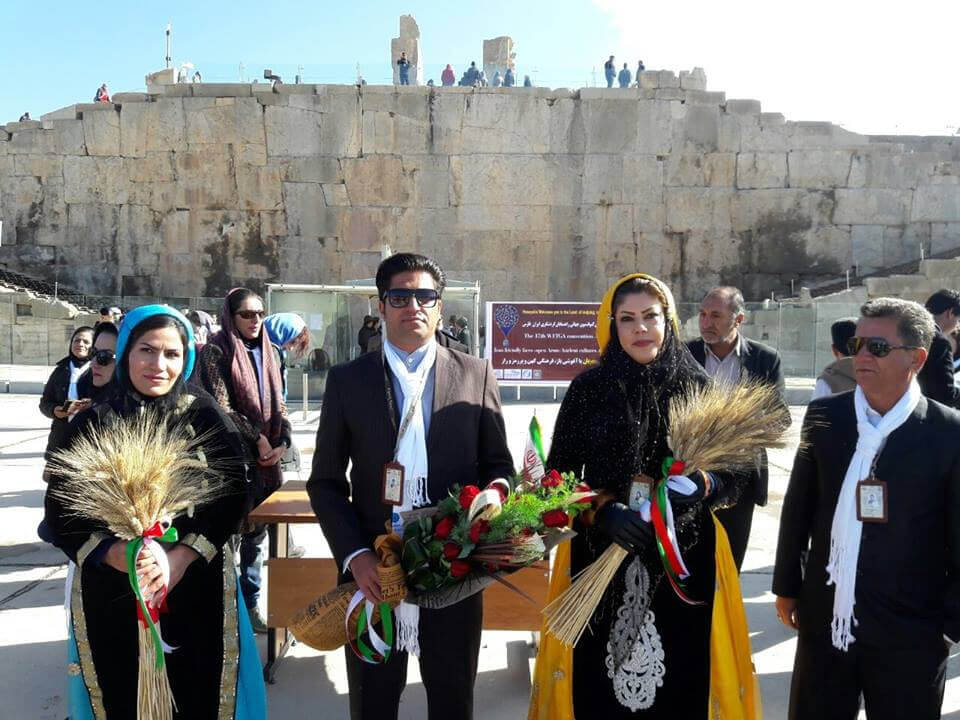 Flowers for the attendants