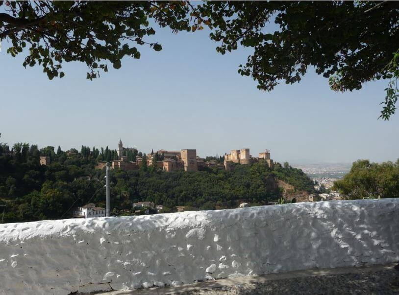 atardecer en la verea de enmedio de granada