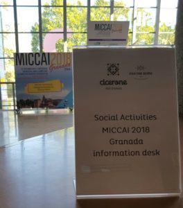 Picavey y Cicerone en Miccai 2018