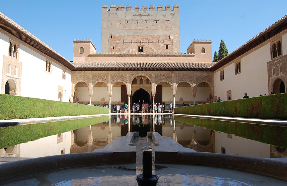 Court of the Myrtles. Alhambra