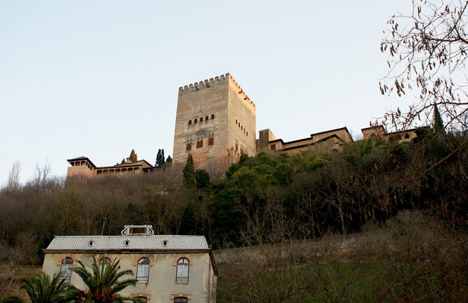 The Alhambra from Paseo de los Tristes