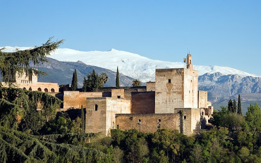 views from Santa Isabel la real viewpoint in granada