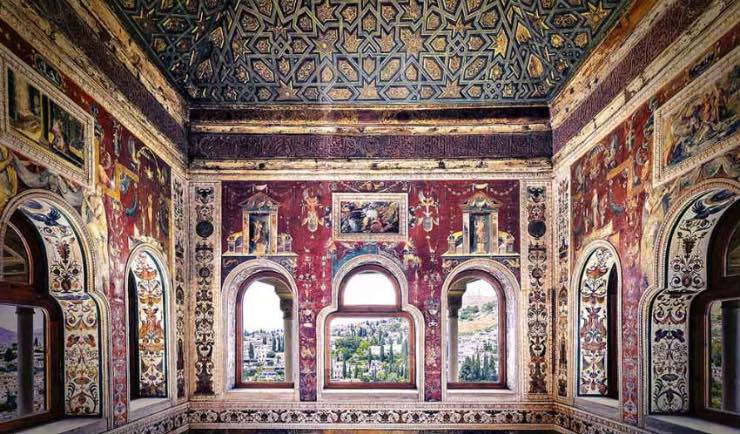 el peinador de la reina, christian room in the alhambra