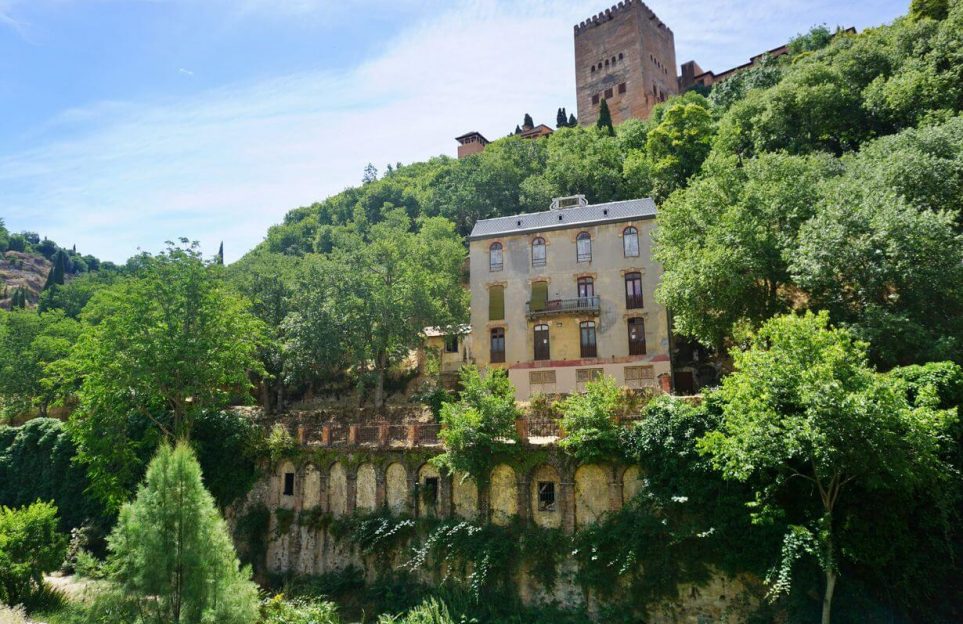 vistas Granada por la mañana