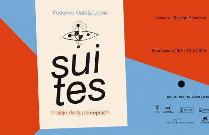 cartel de la muestra guiada por la exposición suites en el Centro Federico García Lorca