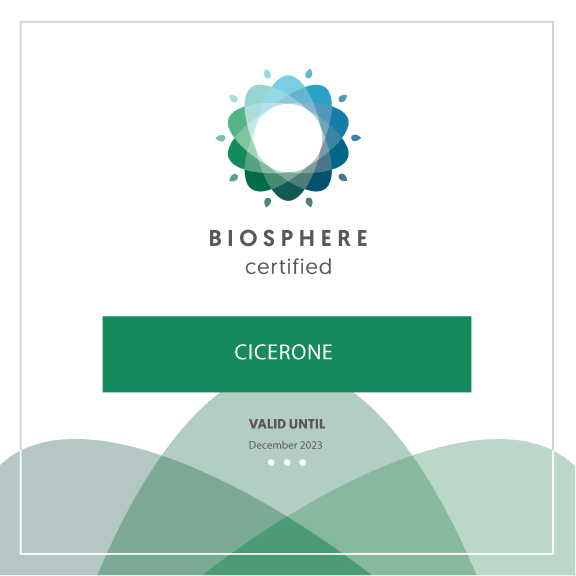 Biosphere certified Cicerone