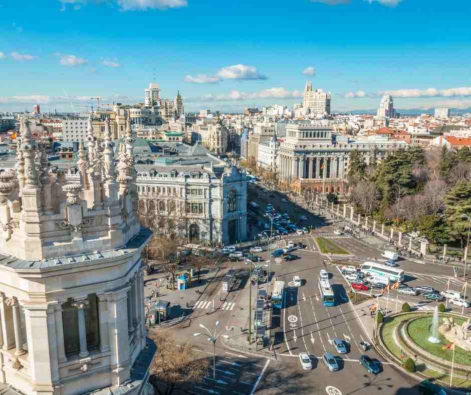 Madrid panoramic views