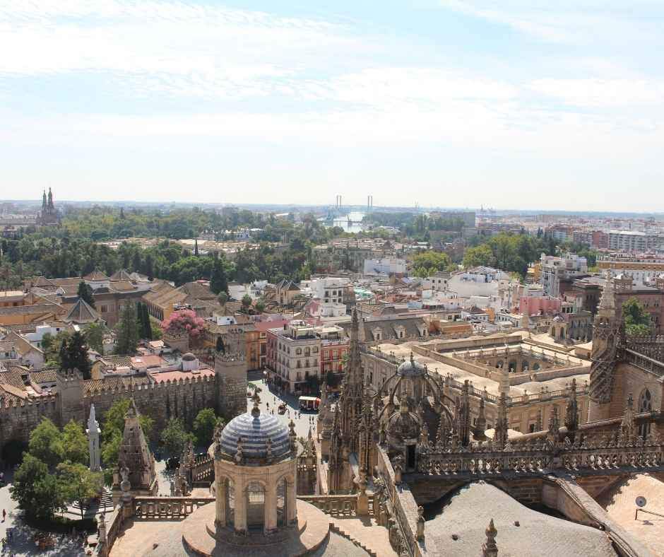 Seville panoramic view