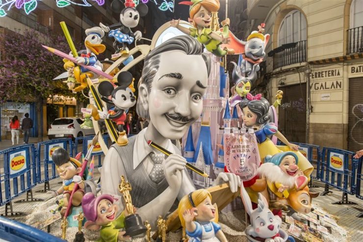 fallas in valencia