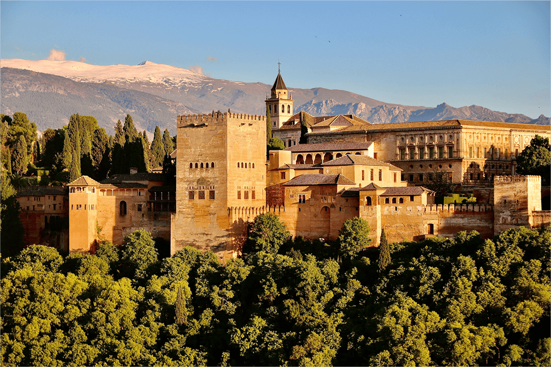 view of the Alhambra